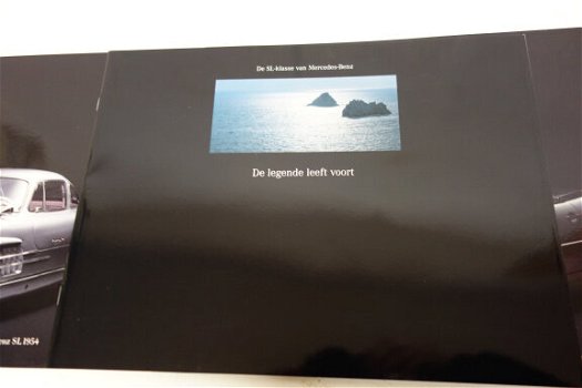 Introductie brochure persintroductie-map MERCEDES BENZ SL 1989 - 6