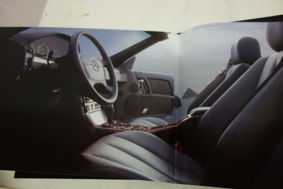 Introductie brochure (persintroductie) MERCEDES BENZ SL 1989 - Afbeelding 8