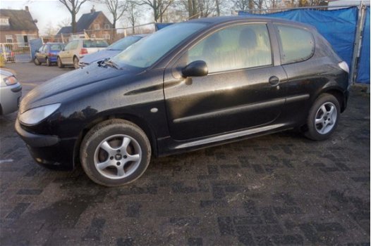 Peugeot 206 - 1.1 XR apk tot 5-7-2020 rijd goed paar kl. schade, s - 1