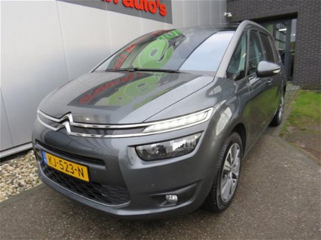 Citroën Grand C4 Picasso - 1.6 BlueHDi Shine 7P Trekhaak Achteruitrijcamera Navi Clima PDC Bluetooth - 1