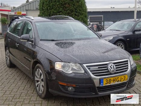 Volkswagen Passat Variant - 1.9 TDI 105pk BlueMotion 2008 Zwart Schade - 1