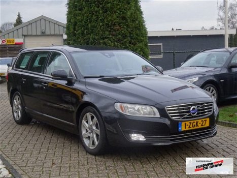 Volvo V70 - 1.6 D2 Automaat Facelift 12 - 2014 Zwart Leer - 1