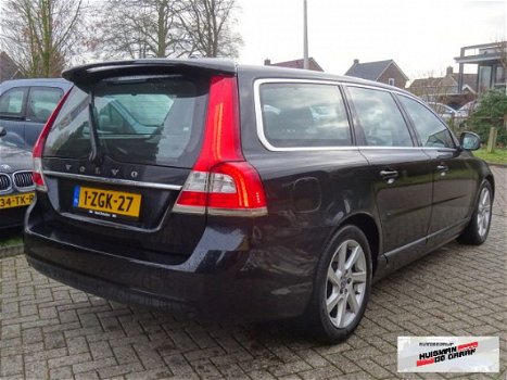 Volvo V70 - 1.6 D2 Automaat Facelift 12 - 2014 Zwart Leer - 1