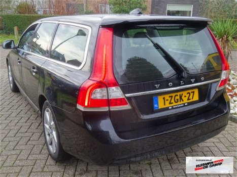 Volvo V70 - 1.6 D2 Automaat Facelift 12 - 2014 Zwart Leer - 1