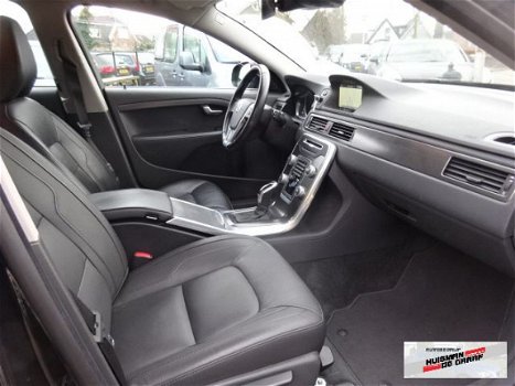 Volvo V70 - 1.6 D2 Automaat Facelift 12 - 2014 Zwart Leer - 1