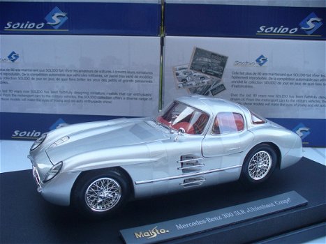 Maisto 1/18 Mercedes Benz 300 SLR Uhlenhaut - 2