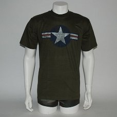 t-shirt ww-2 (met oud usaf logo)