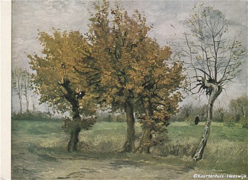 Vincent van Gogh Herfstlandschap Nuenen 1885 - 1