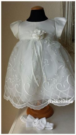 80 NEW doopsetje doopjurk doopkleding doopkleed Norah - Afbeelding 4