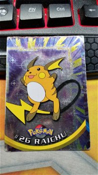 Raichu - #26 Rainbow Foil Series 1 (Topps) Pokemon Series 1 (Topps) gebruikt - 1