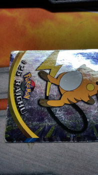 Raichu - #26 Rainbow Foil Series 1 (Topps) Pokemon Series 1 (Topps) gebruikt - 5