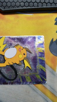 Raichu - #26 Rainbow Foil Series 1 (Topps) Pokemon Series 1 (Topps) gebruikt - 6