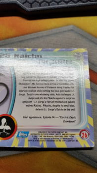 Raichu - #26 Series 1 (Topps) Pokemon Series 1 (Topps) gebruikt 2 - 5