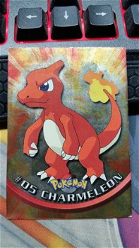 1999 Topps Holo Textured #05 Charmeleon TV Animation gebruikt - 1