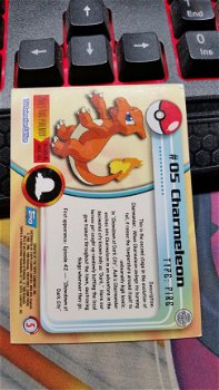 1999 Topps Holo Textured #05 Charmeleon TV Animation gebruikt - 2