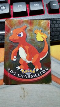 1999 Topps Holo Textured #05 Charmeleon TV Animation gebruikt 2 - 1