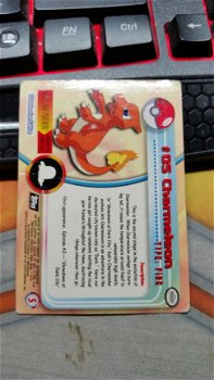 1999 Topps Holo Textured #05 Charmeleon TV Animation gebruikt 2 - 2