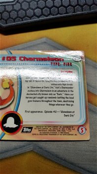 1999 Topps Holo Textured #05 Charmeleon TV Animation gebruikt 2 - 4