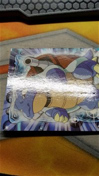 Blastoise #09 topps Pokemon KaartTv Animation Edition gebruikt - 4