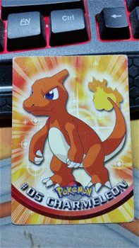 1999 Topps #05 Charmeleon TV Animation Pokemon gebruikt - 1