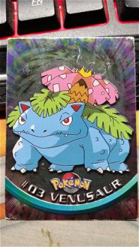 1999 Topps Holo #03 Venusaur TV Animation Ed Pokemon gebruikt - 1