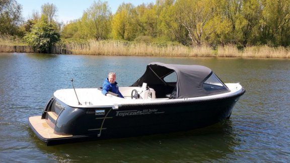 Topcraft 605 deze boot kan snelvarend - 8