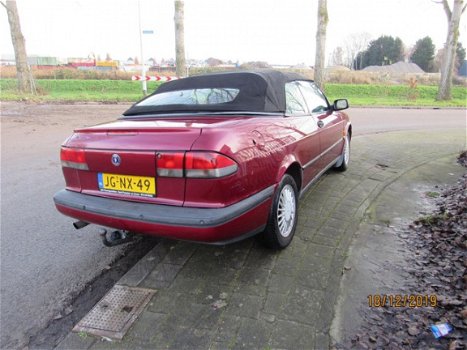 Saab 900 Cabrio - 2.3 SE automaat, airco, stuurbekrachteging, leer interieur - 1