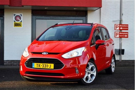 Ford B-Max - 1.0 EcoBoost Titanium, Pano dak, LM, Cruise, Clima, etc - 1