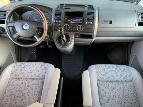 Volkswagen Transporter - 1.9TDI LANG DC AIRCO ZILVERGRIJS BPM VRIJ - 1