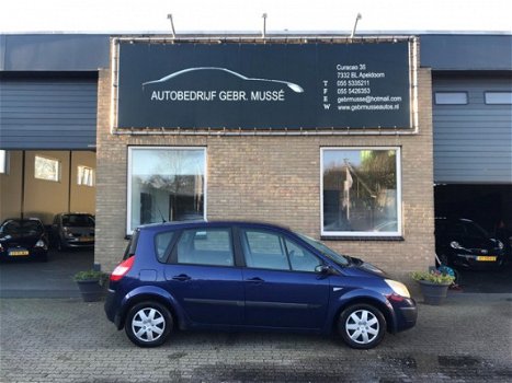 Renault Scénic - 1.6-16V Dynamique Luxe APK, Meeneemprijs, Airco, Trekhaak, Stuurbediening - 1