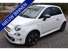 Fiat 500 - 1.2 Sport '18 LEDER, Sportief uitgevoerd NIEUWSTAAT