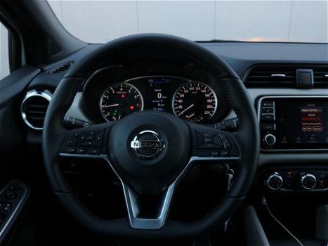 Nissan Micra - 1.0 IG-T N-Connecta | Multimediasysteem | Apple Carplay | Airco | Lichtmetalen velgen - 1