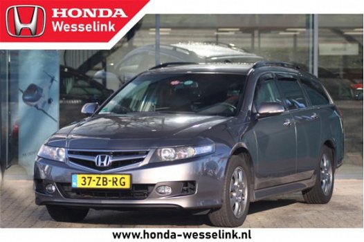 Honda Accord Tourer - 2.2 CTDi Sport Business Mode - Dealer ond. | Trekhaak | Portable navi. | Cruis - 1