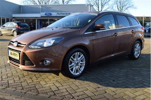 Ford Focus Wagon - 1.0 EcoBoost Titanium 6-bak Wagon 125pk Dode hoek sensoren | Dealer onderhouden | - 1