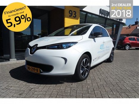 Renault Zoe - Q90 INTENS QUICKCHARGE 40 / ACCU HUUR / PARKEER SENSOREN MET CAMERA / DAB RADIO - 1