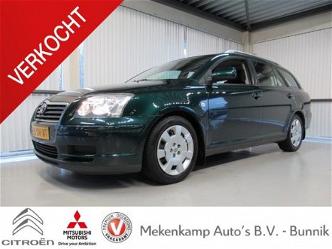 Toyota Avensis Wagon - 1.8 VVTi Linea Terra Airco/Trekhaak/Radio-cd - 1