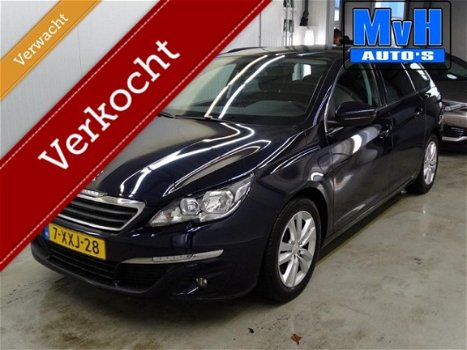 Peugeot 308 - 1.6 BlueHDi Blue Lease Premium PANO|TREKH|NAVI - 1