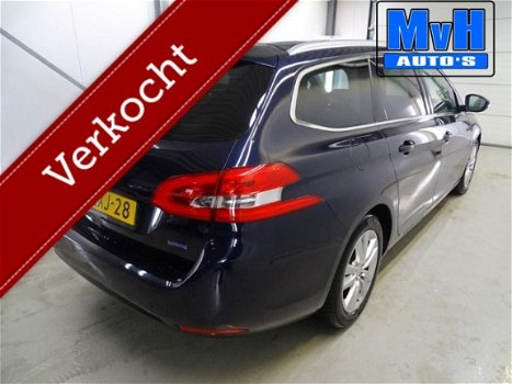 Peugeot 308 - 1.6 BlueHDi Blue Lease Premium PANO|TREKH|NAVI - 1