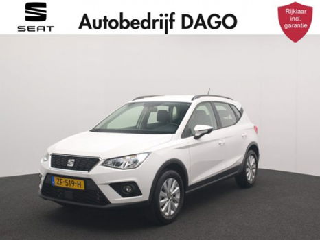 Seat Arona - 1.0 TSI 115pk Style fabrieksgarantie, parkeersensoren, airco, cruise control - 1