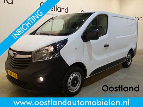 Opel Vivaro - 1.6 CDTI L1H1 115 PK Servicebus / Sortimo Inrichting / Airco / 3-Zits / 84.000 KM - 1