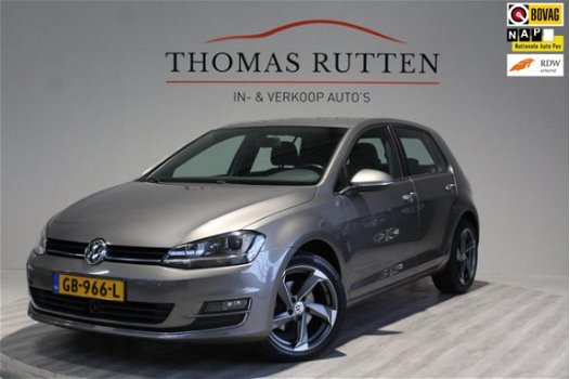 Volkswagen Golf - 1.6 TDI Trendline 2013/ Automaat/ Leder/ Clima/ Cruise/ Stuur bed/ Xenon-Led/ Elek - 1