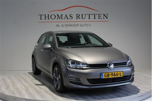 Volkswagen Golf - 1.6 TDI Trendline 2013/ Automaat/ Leder/ Clima/ Cruise/ Stuur bed/ Xenon-Led/ Elek - 1