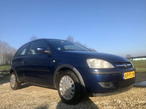 Opel Corsa - 1.4-16V Enjoy, BJ 2004, NAP, APK Feb 2021, Weinig km - 1