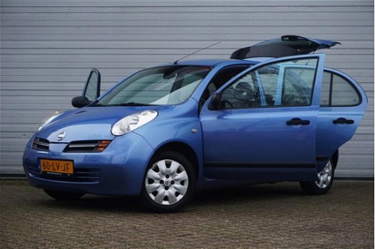 Nissan Micra - 1.2 Visia AUT*Elektr. Ramen*Airco*Centrl. Vergr.*Stuurbkr.*Etc - 1