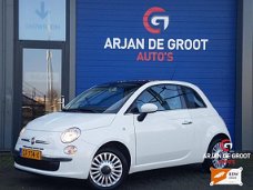 Fiat 500 - 1.2 Pop Airco panorama Bleu&me LM velgen