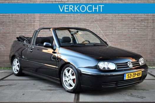 Volkswagen Golf Cabriolet - 1.6 101PK - 1