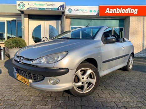 Peugeot 206 - CC 1.6-16V LMV ROOD/ZWART-LEER NAP✅ - 1