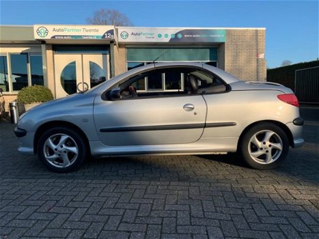 Peugeot 206 - CC 1.6-16V LMV ROOD/ZWART-LEER NAP✅ - 1