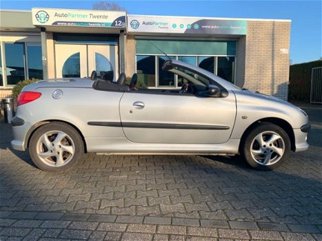 Peugeot 206 - CC 1.6-16V LMV ROOD/ZWART-LEER NAP✅ - 1