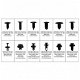 Bekleding clips assortiment 192 delig - 2 - Thumbnail